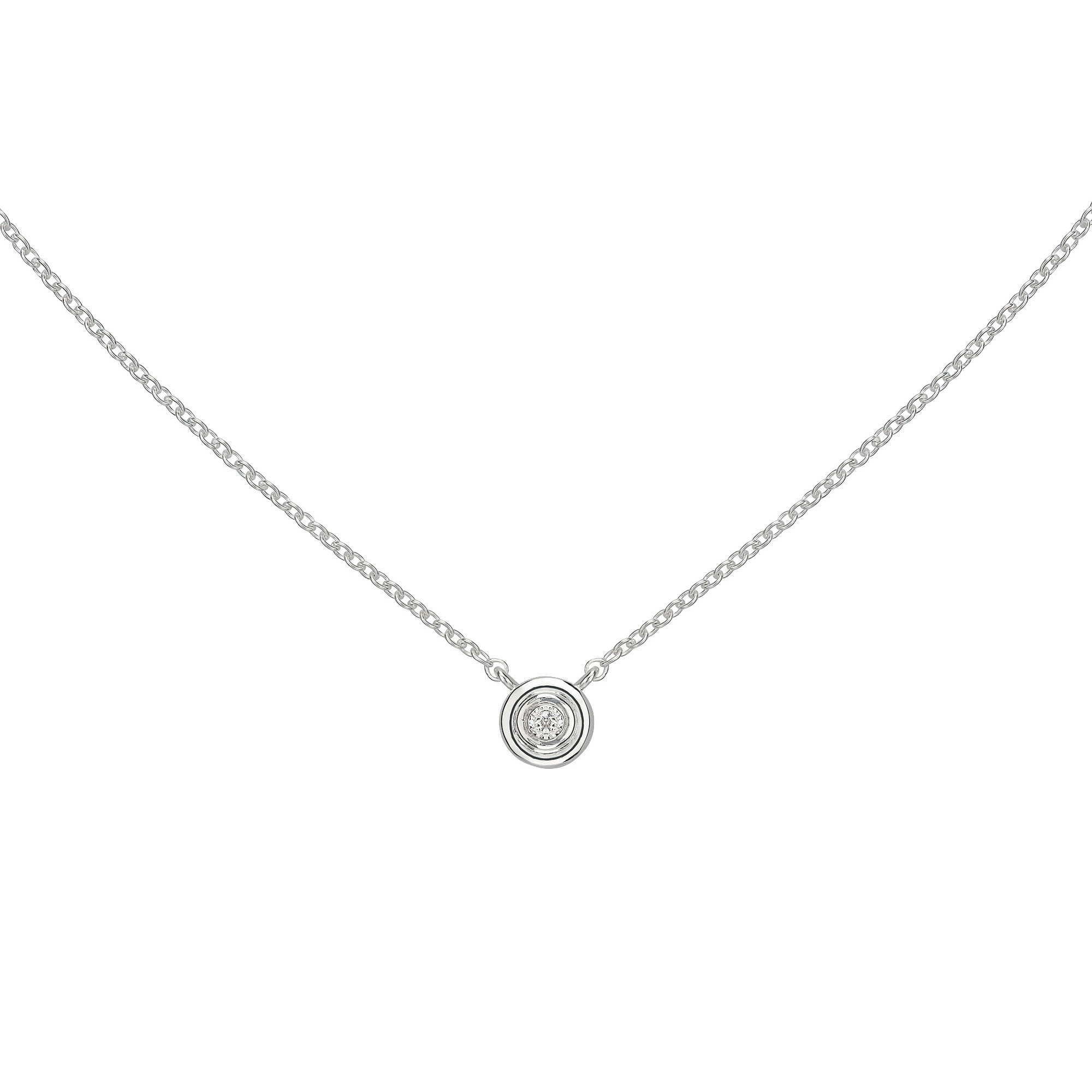 Colgante Diamante minimalista y elegante de Victorio & Lucchino - Aurelya Jewels